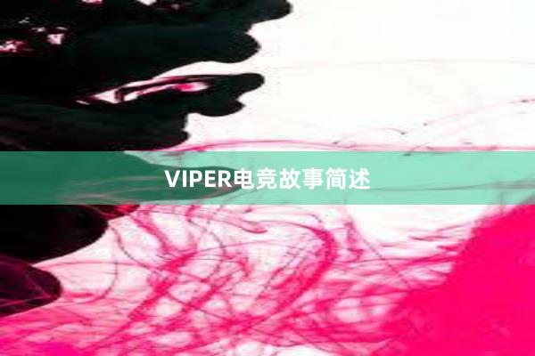 VIPER电竞故事简述