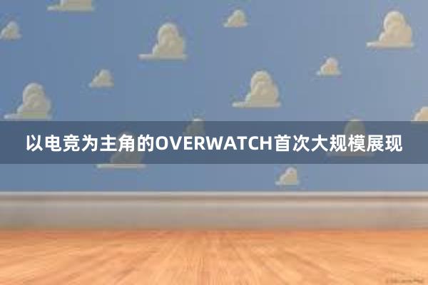 以电竞为主角的OVERWATCH首次大规模展现