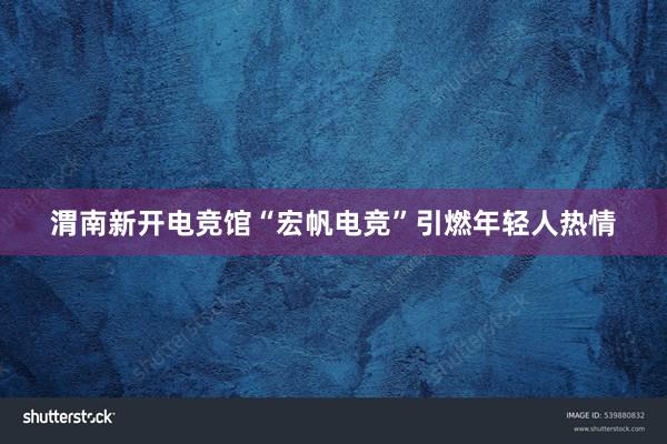 渭南新开电竞馆“宏帆电竞”引燃年轻人热情