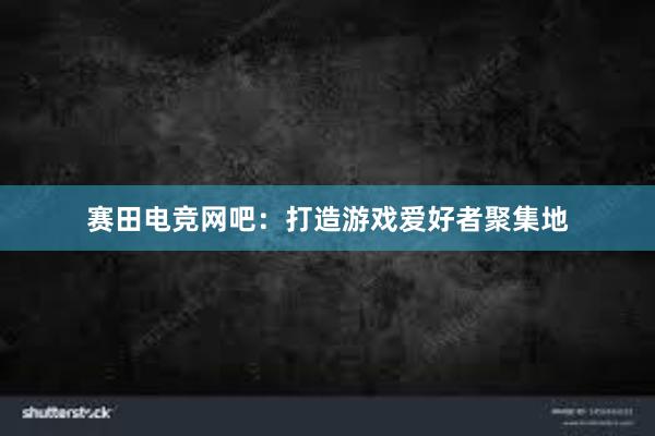 赛田电竞网吧：打造游戏爱好者聚集地